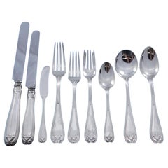Colonial by Tiffany Sterling Silver Flatware Set for 12 Service 108 pcs Dinner