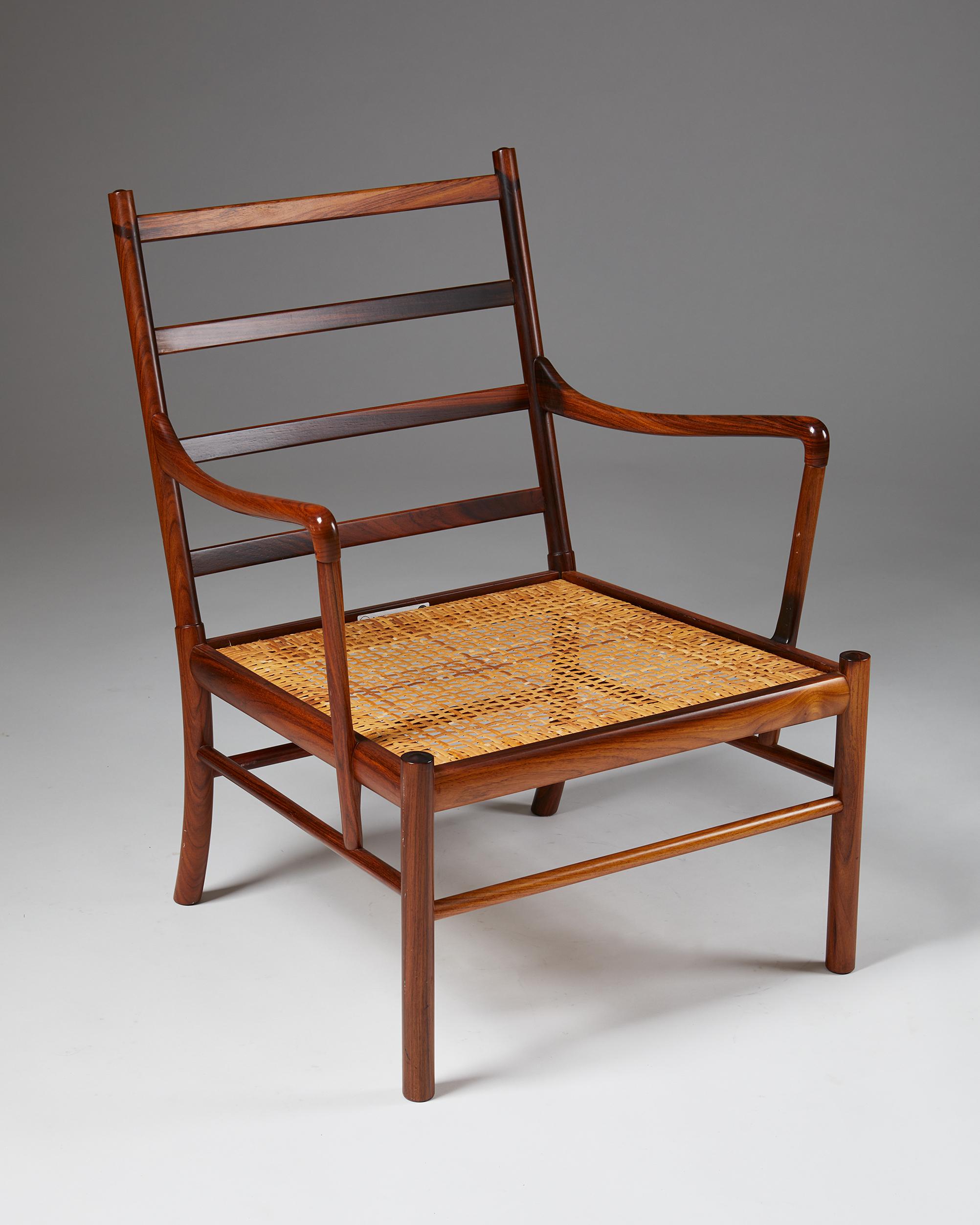 Colonial Chair Designed by Ole Wanscher, Manufactured by P Jeppesen 2