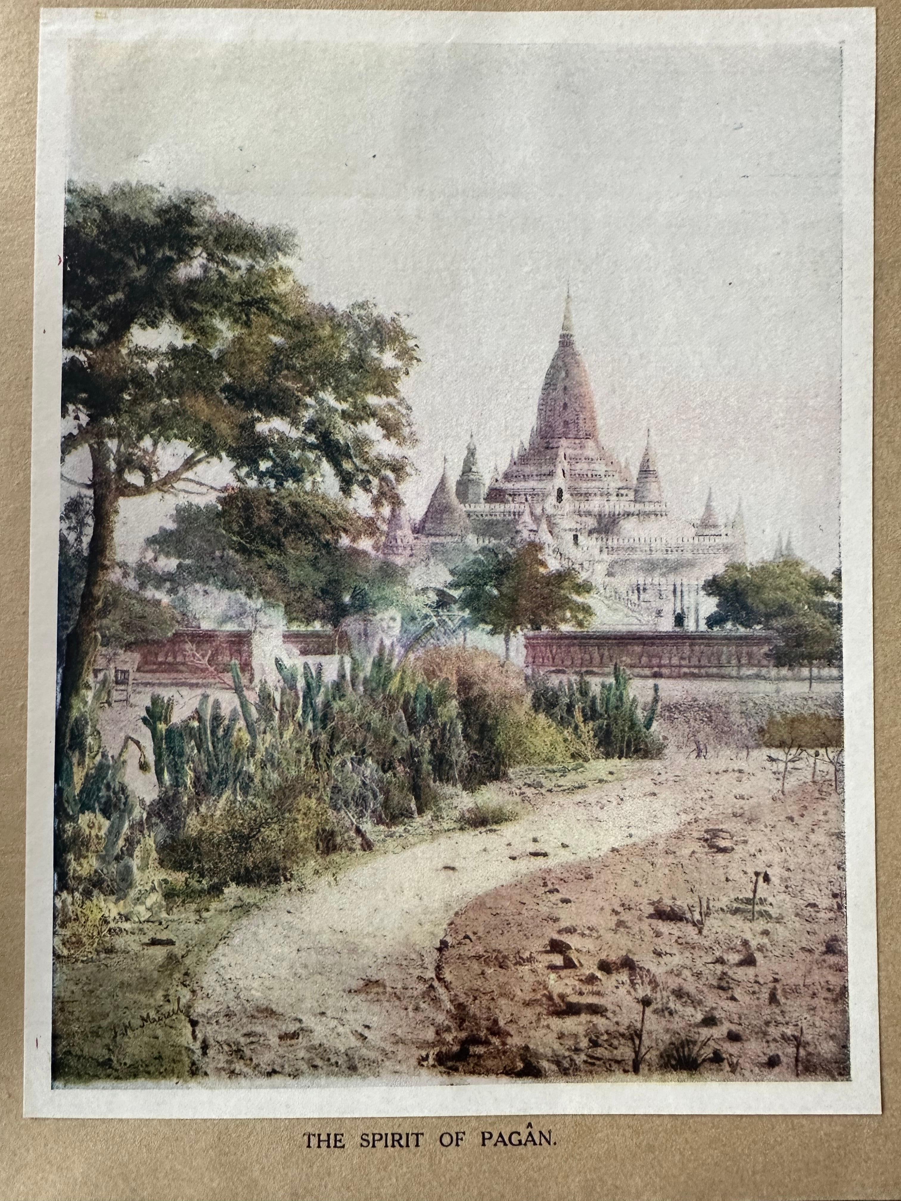 Title: Pictures from Lotus Land

Authors: Photographs by Mrs. Ernest Muriel (Frances Matilda Muriel); Verses described by R.C.J. Swinhoe (Rodway Charles John Swinhoe)

Publisher: Rowe & Co., Rangoon
Publication Year: 1910 (with an estimated range of