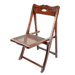 Antique Colonial Folding Child's Chair