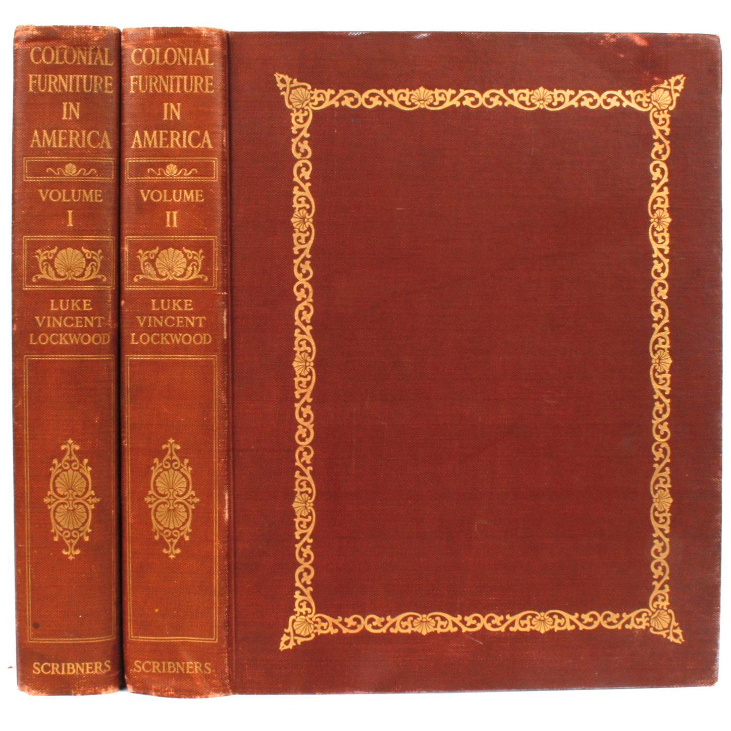 Colonial Furniture in America by Luke Vincent Lockwood, Volumes I & II