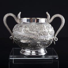 Colonial Indian Silver Tea Set, circa 1890