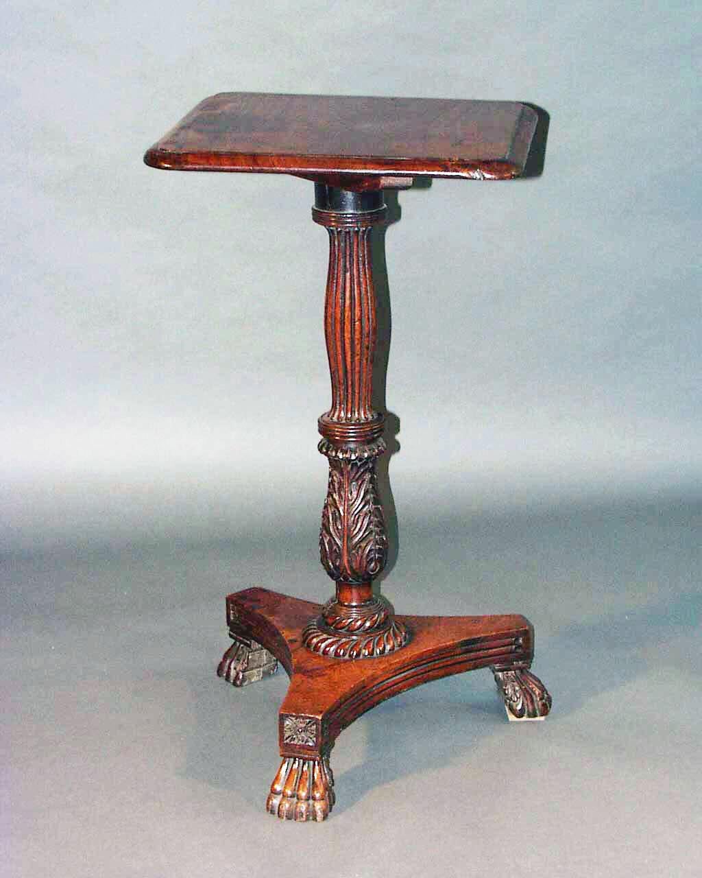 Indian Colonial Made Occasional Table, circa 1820 For Sale