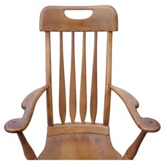 Herman de Vries Sessel mit hoher Rückenlehne, Sikes Furniture 1930er Jahre