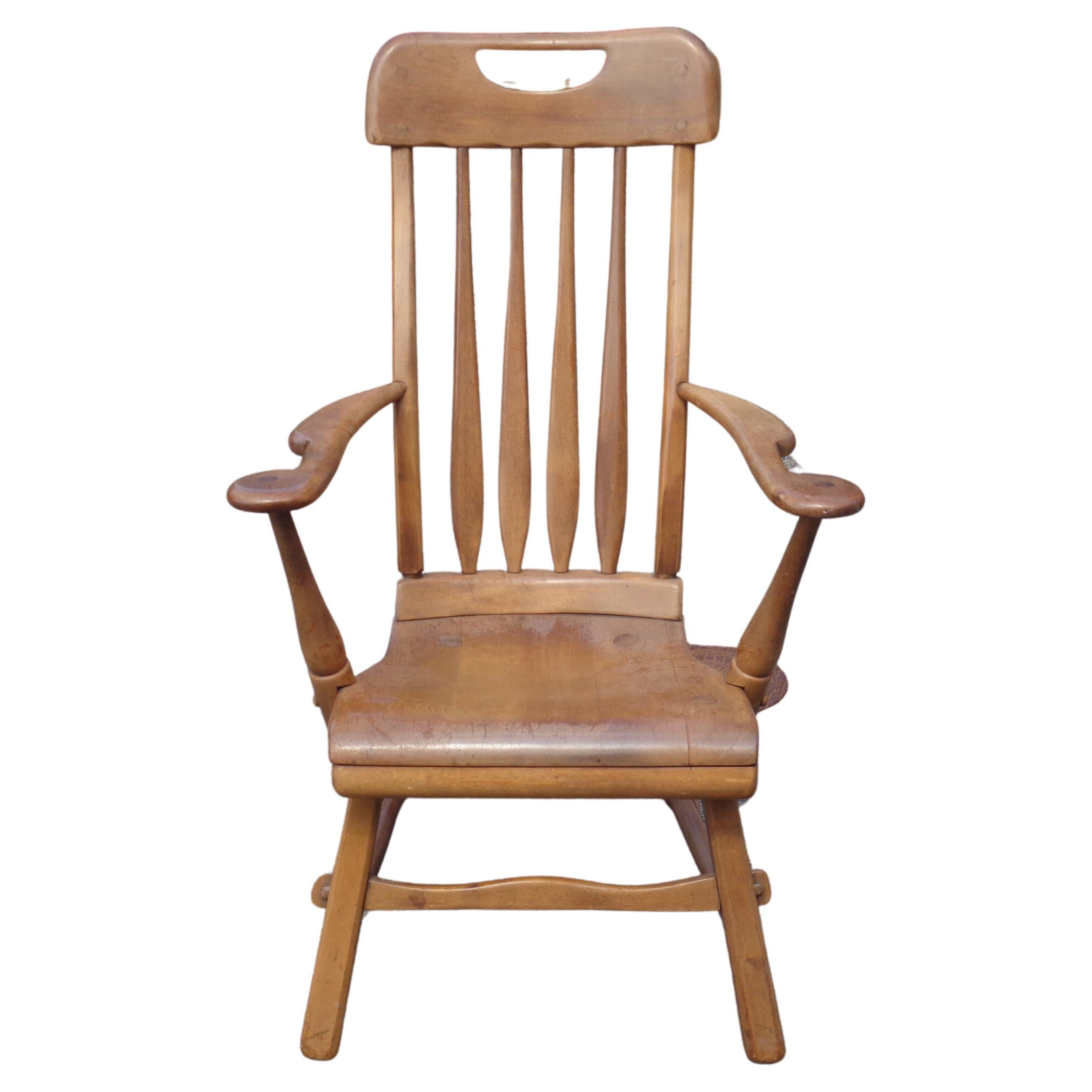Herman de Vries High Back Armchair, Sikes Furniture 1930's
