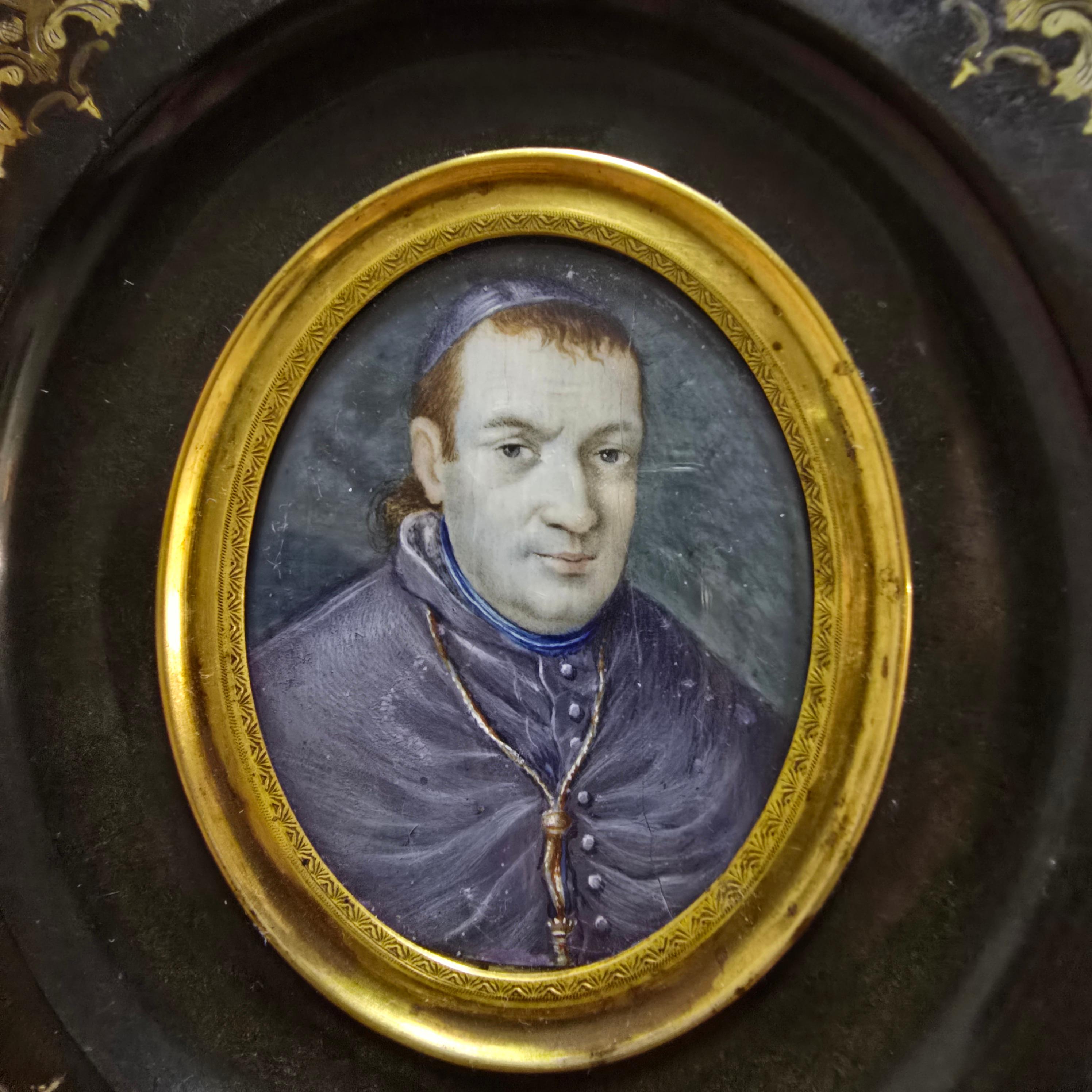 Legno di alberi da frutto Dipinto a olio coloniale di Francisco Javier de Lizana y Beaumont (CIRCA 1790) in vendita
