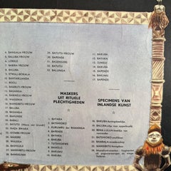 Affiche coloniale - Grande carte illustrée du Congo belge et du Ruanda-Urundi