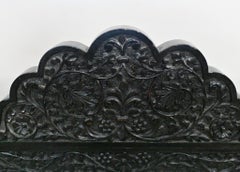 Colonial Settee Arm Chairs Antique India 3 Piece Suite Padauk Wood