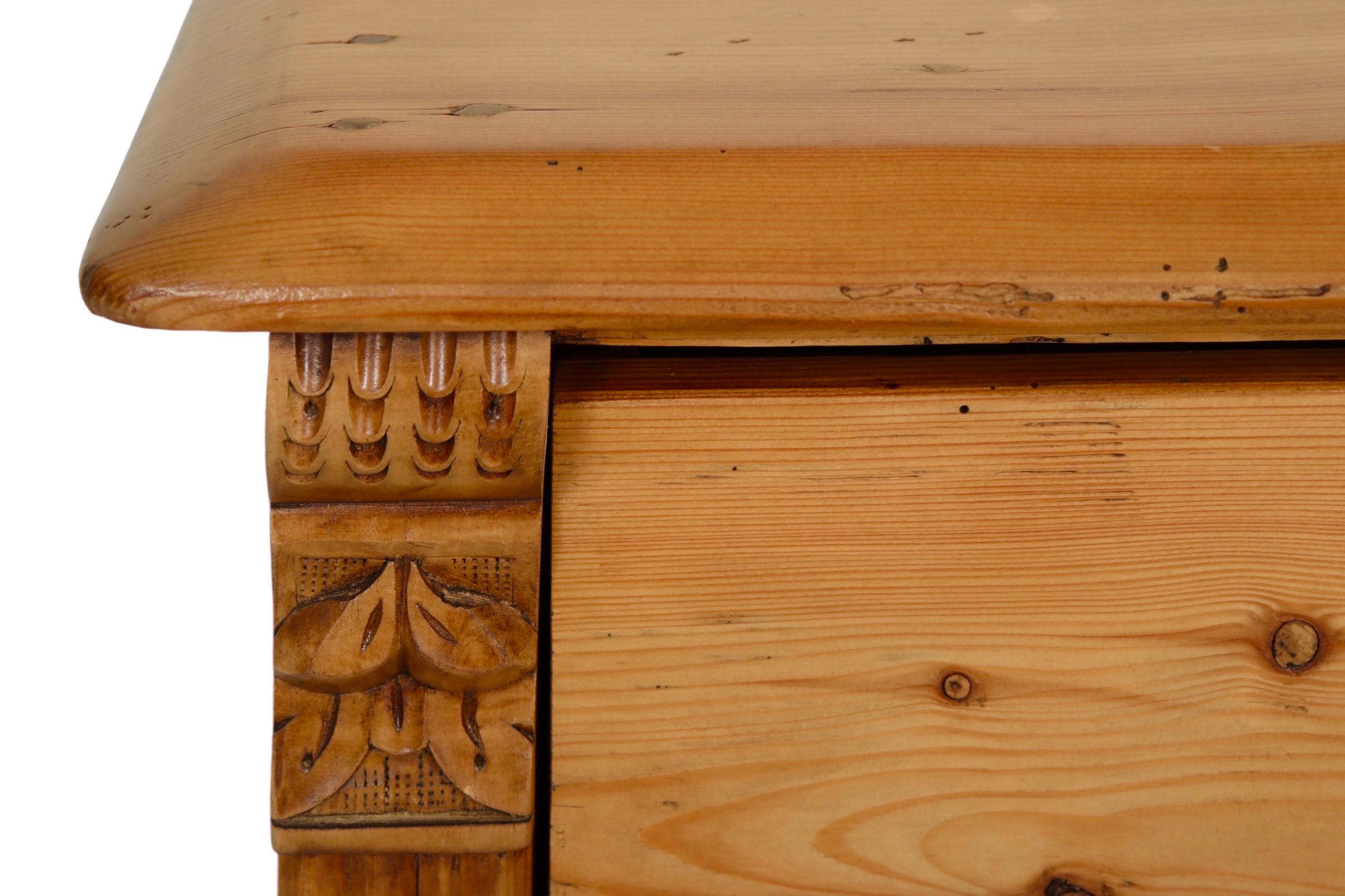 knotty pine dresser