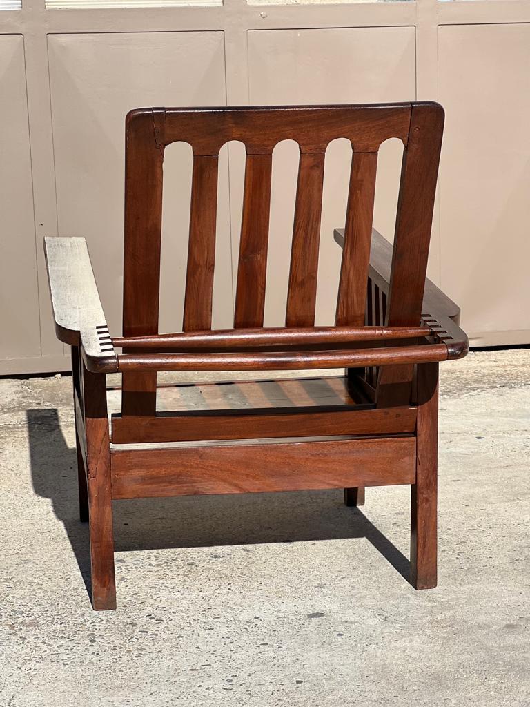 fauteuil planteur colonial ancien