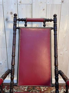 Colonial style rocking-chair