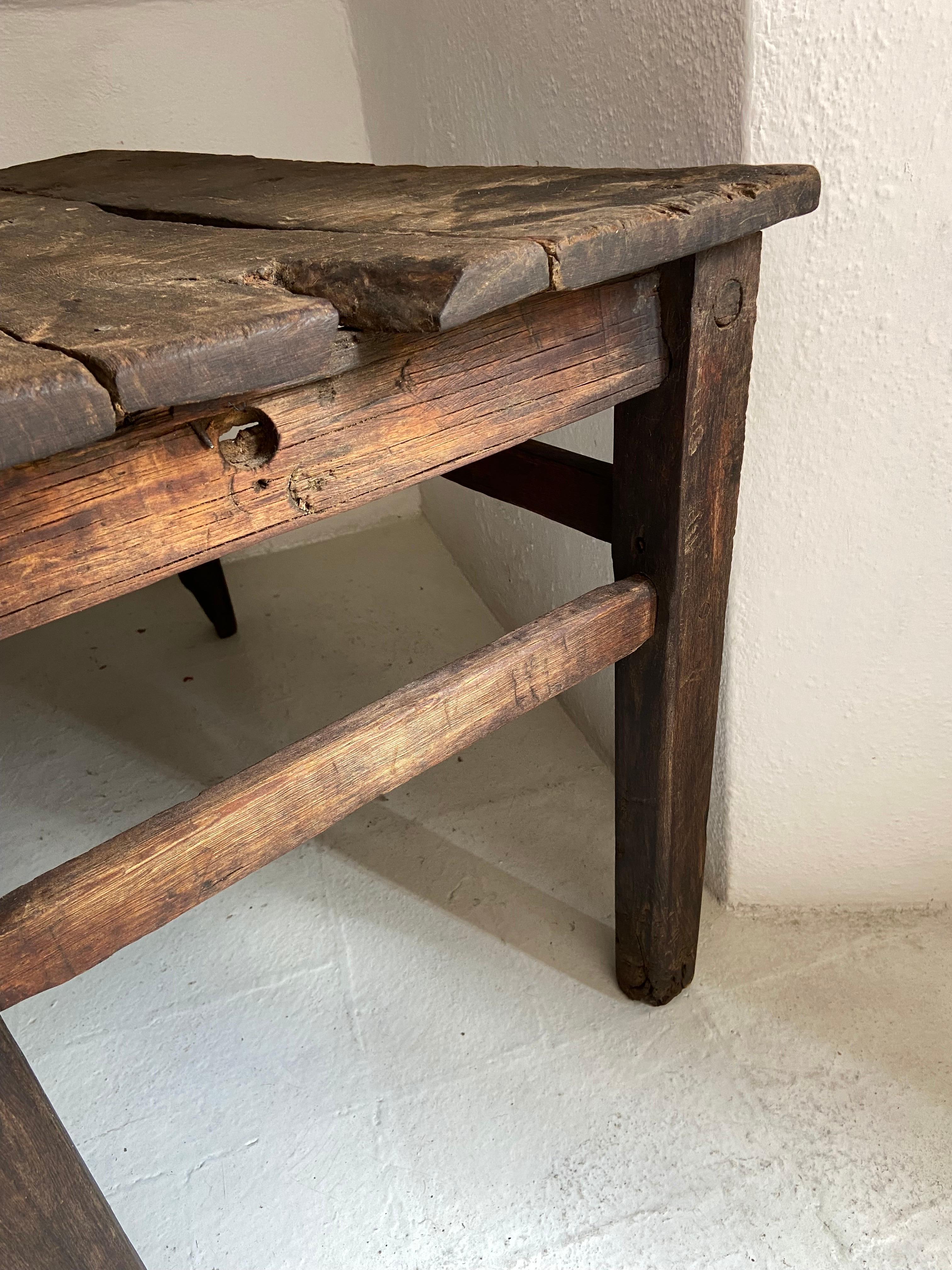 Colonial Table from Mexico, Circa Mid 19th Century 1