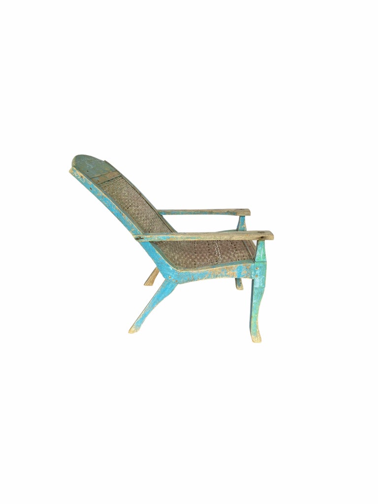 Java Plantation Chair Colonial Teak and Bamboo Plantation Chair Madura Island, Java ...