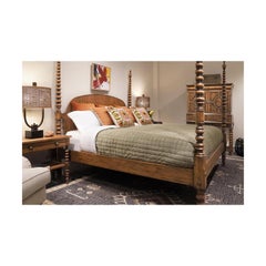 Colonial Turned-Post Four-Poster King Bed