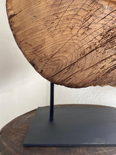 Colonial Wagon Wheel from Mexico, Circa Early 1800's