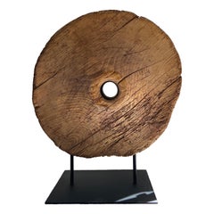 Colonial Wagon Wheel from Mexico, Circa Early 1800's