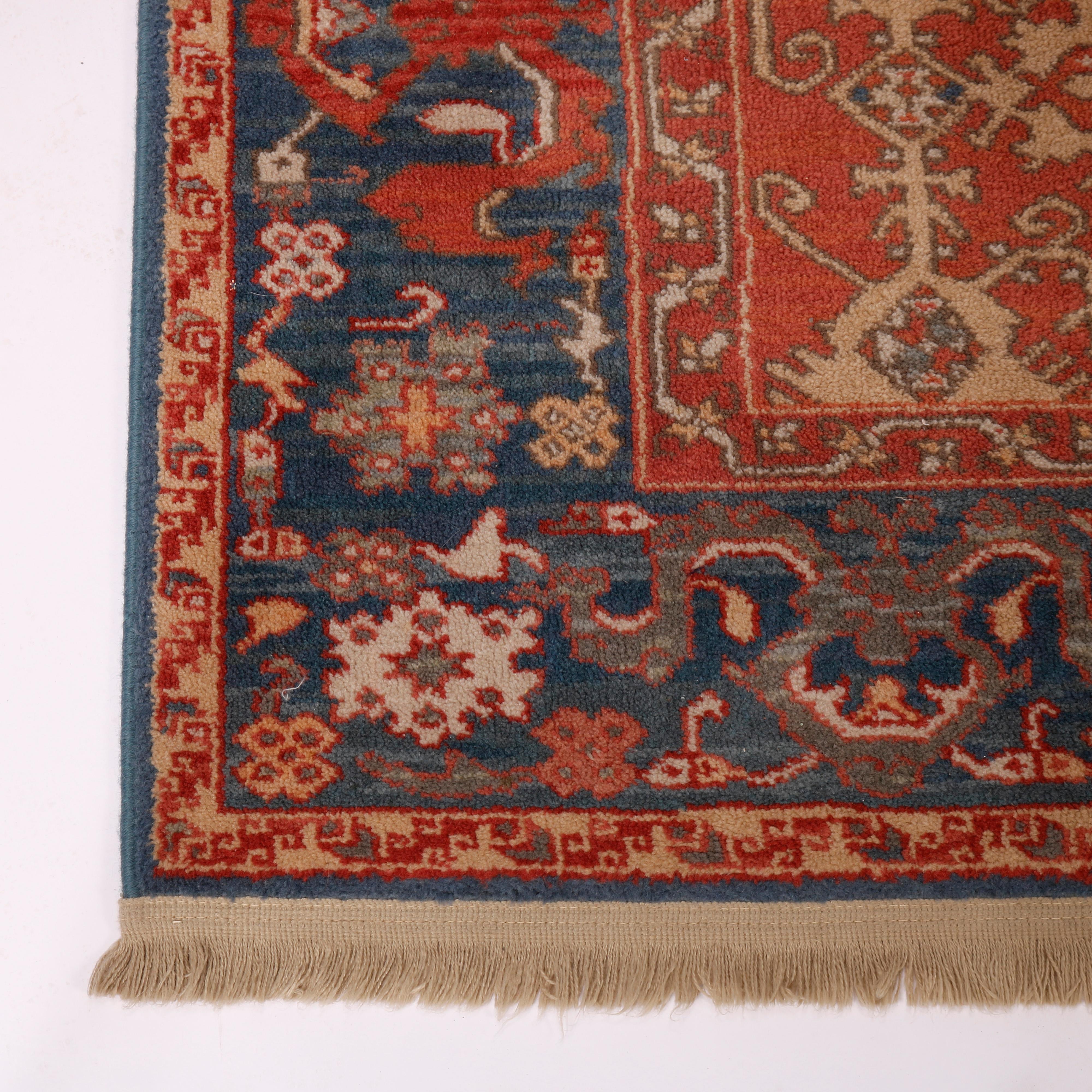 Colonial Williamsburg Karastan Ushak Oriental Rug, Pattern 552, 20th C 3