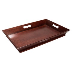 Colonial Williamsburg Small Mahogany Serving Tray