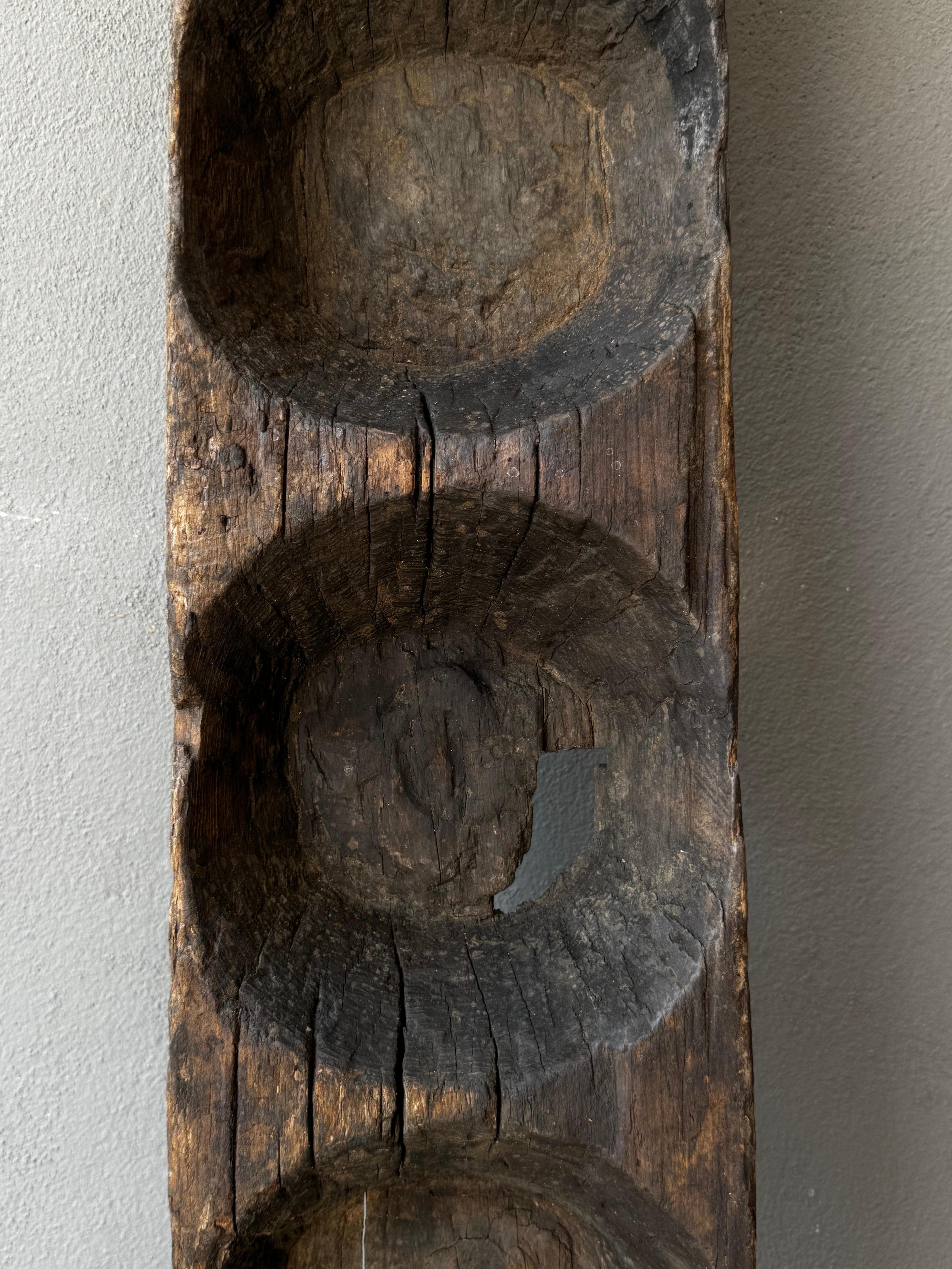 Colonial Revival Colonial Wooden Cheese Mold From Puebla, Mexico, late 1800´s