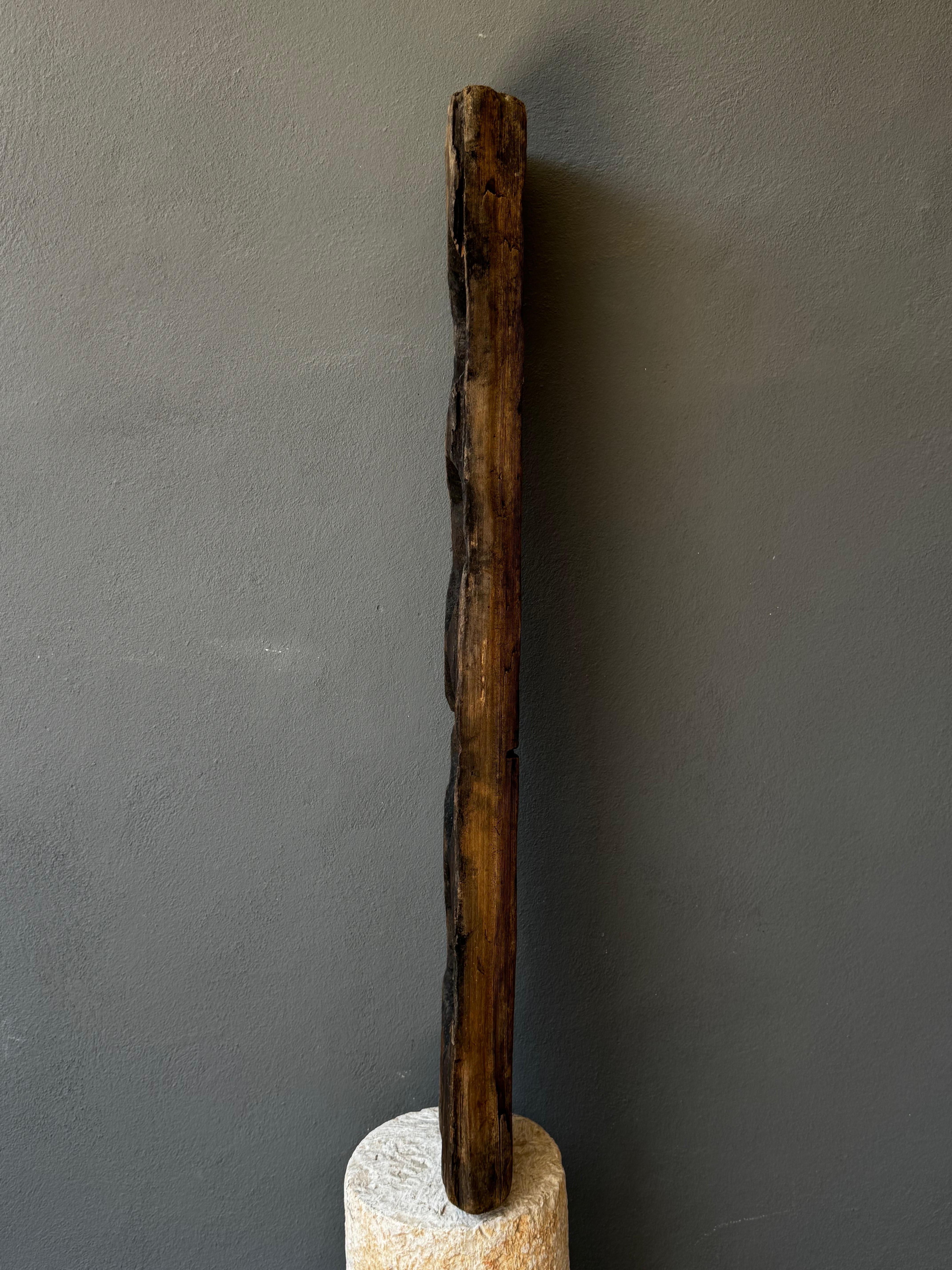 Colonial Wooden Cheese Mold From Puebla, Mexico, late 1800´s In Distressed Condition In San Miguel de Allende, Guanajuato