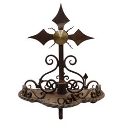 Colonial Wrought Iron Cross