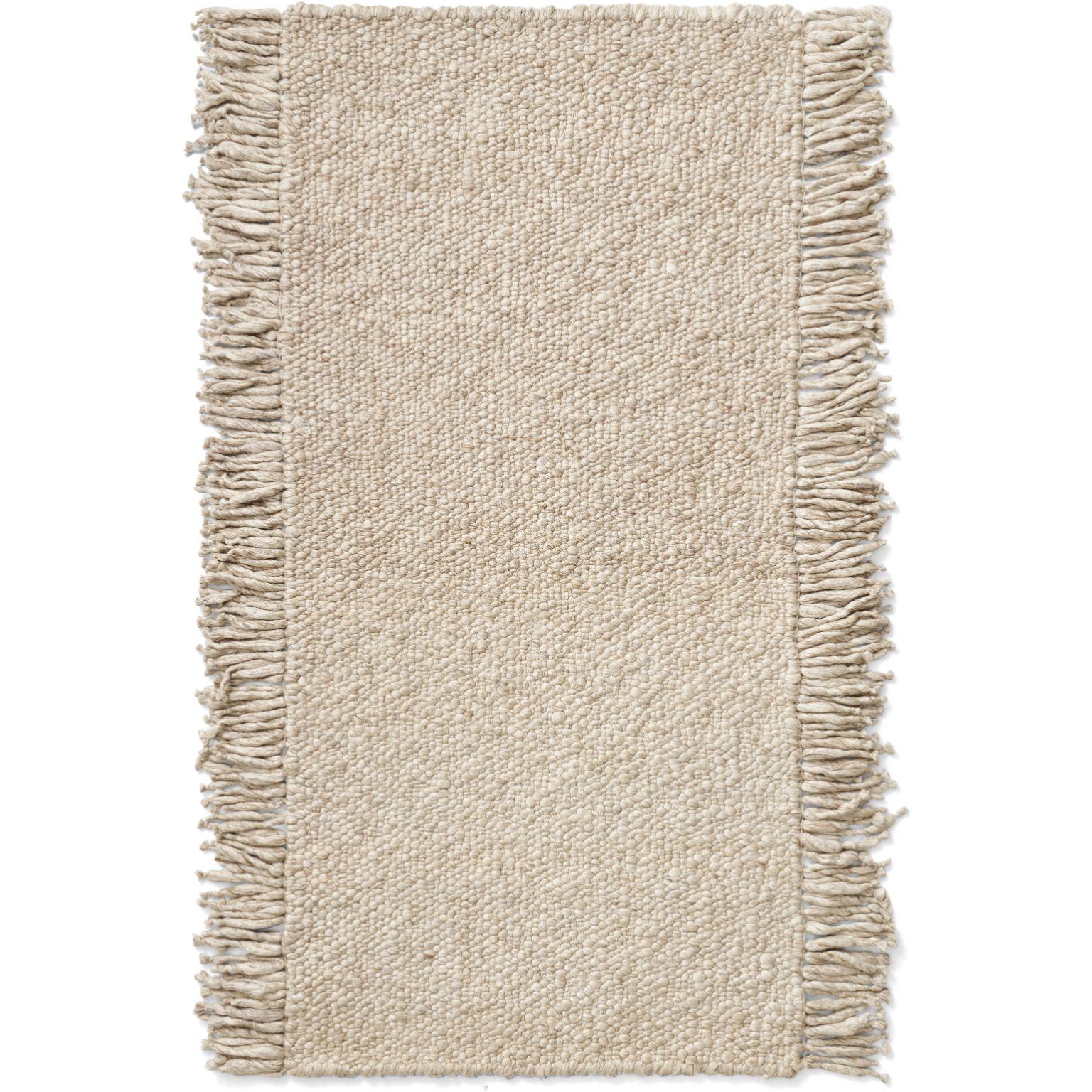 Colonnade no.03 Rug by Cappelen Dimyr
Dimensions: D100 x H240
Materials: 100% Wool

Colonnade no.03 is a heavy, compact, and rustic rug created in luxury chunky wool and woven in a classic basket weave construction. The bold and over-dimensioned