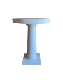 Colonne-Beistelltisch in Gesso-Finish