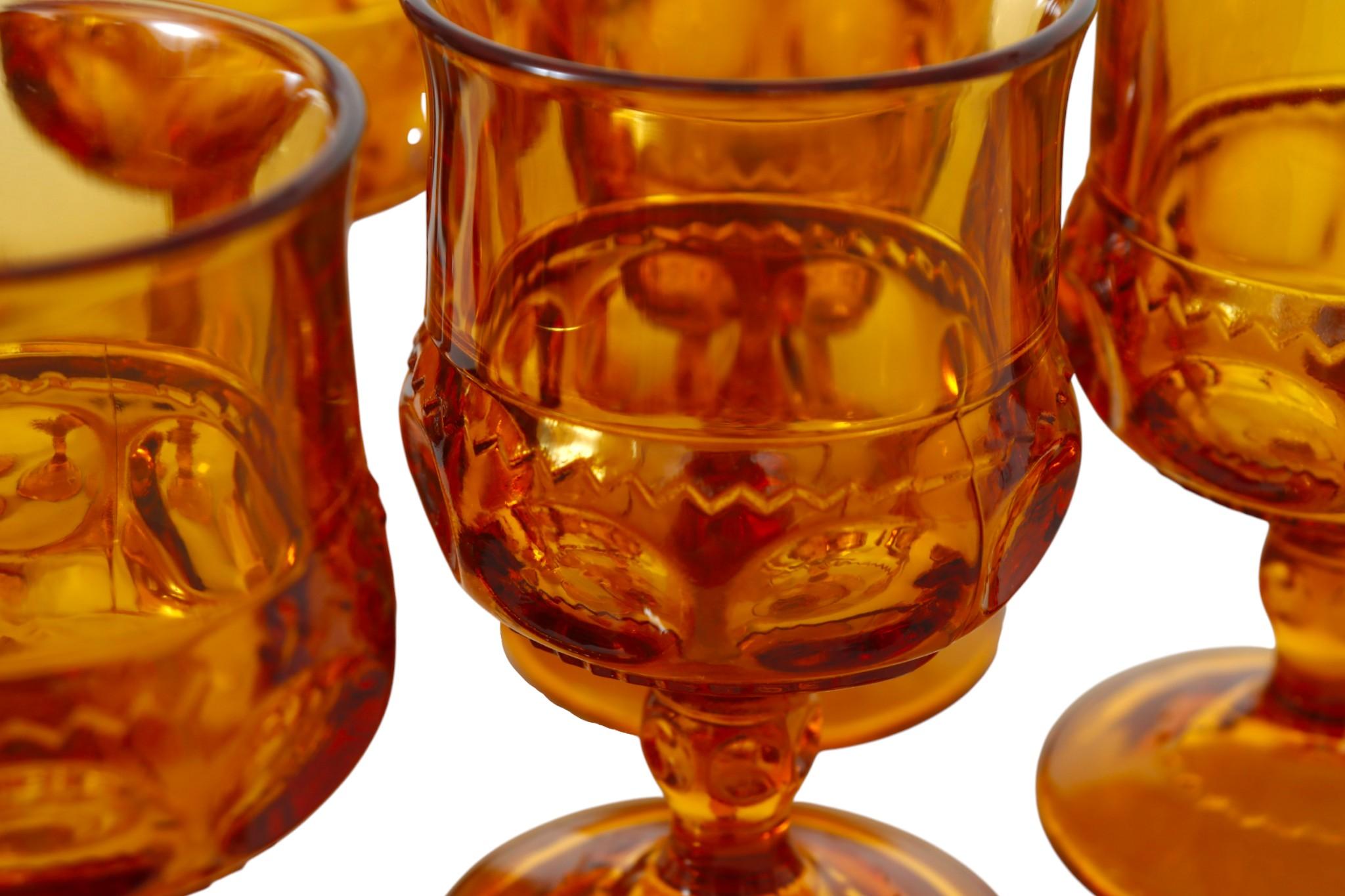 Colony Crown Topaz Bernsteingläser, 8er-Set (Glas) im Angebot