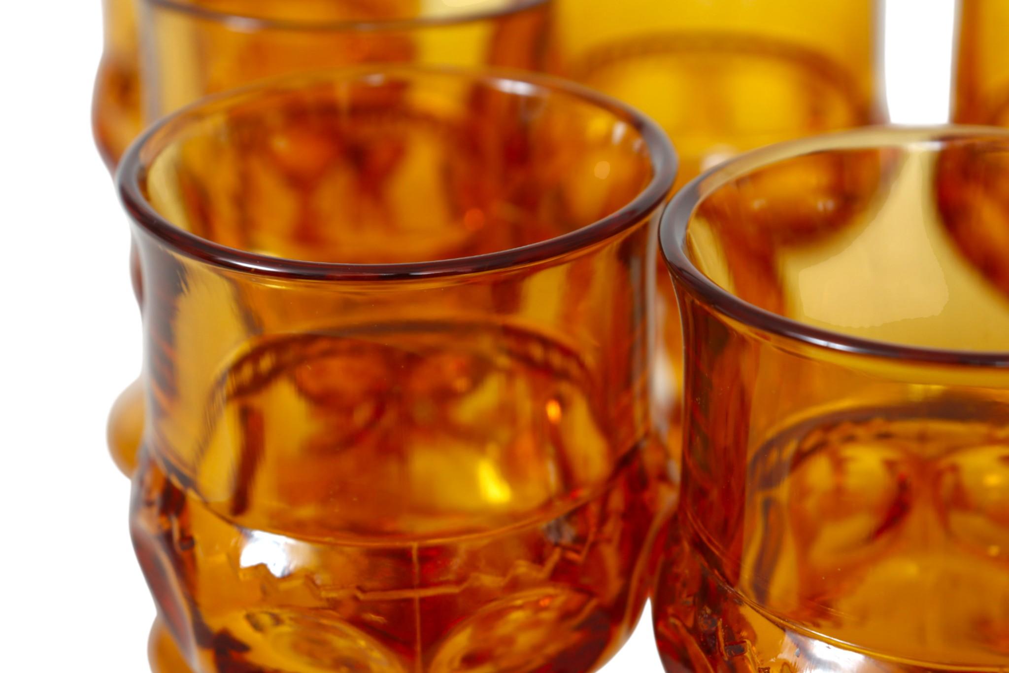 Colony Crown Topaz Bernsteingläser, 8er-Set im Angebot 1