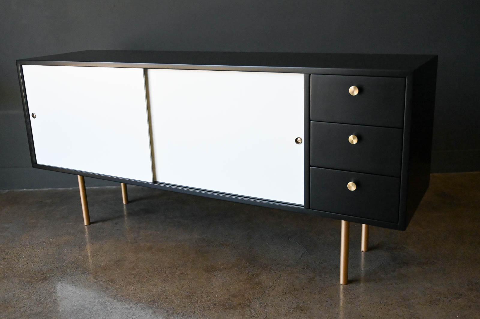 Lacquered Color Block Credenza by Harvey Probber, ca. 1960