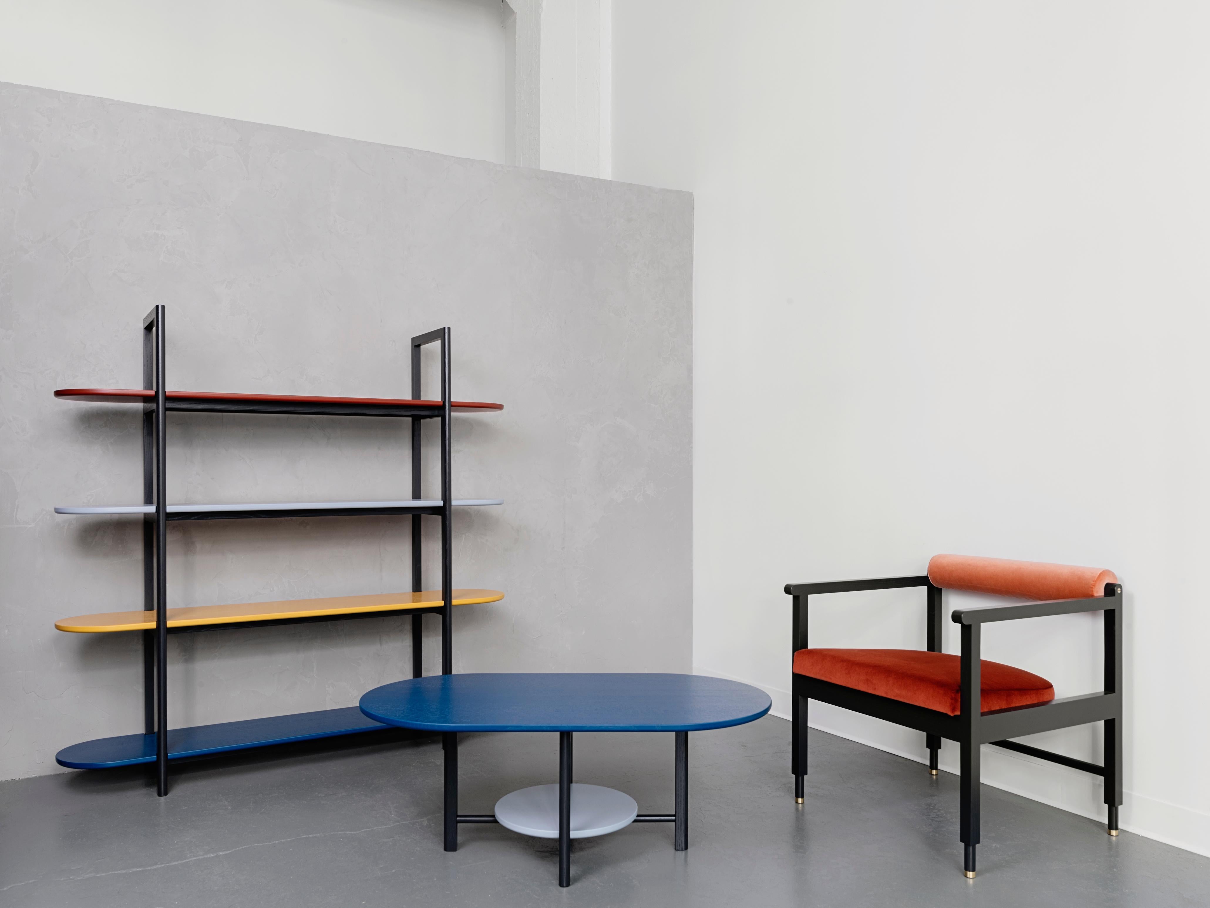 XXIe siècle et contemporain Table basse Sebastian aux couleurs vives de VOLK - En stock  en vente