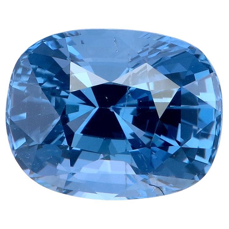 Spinelle bleue de 4,80 carats avec changement de couleur