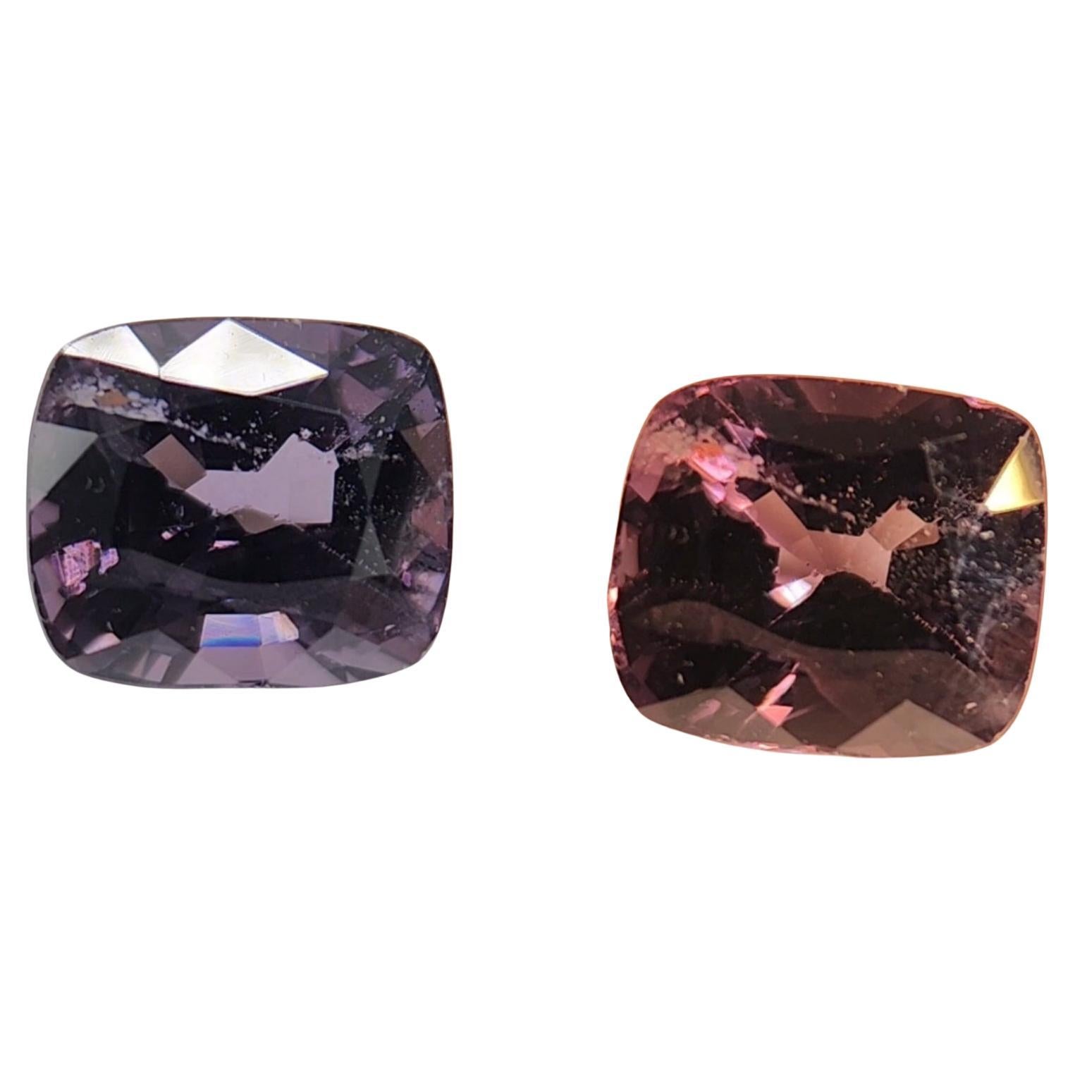 color change Spinel 3.39 cts.