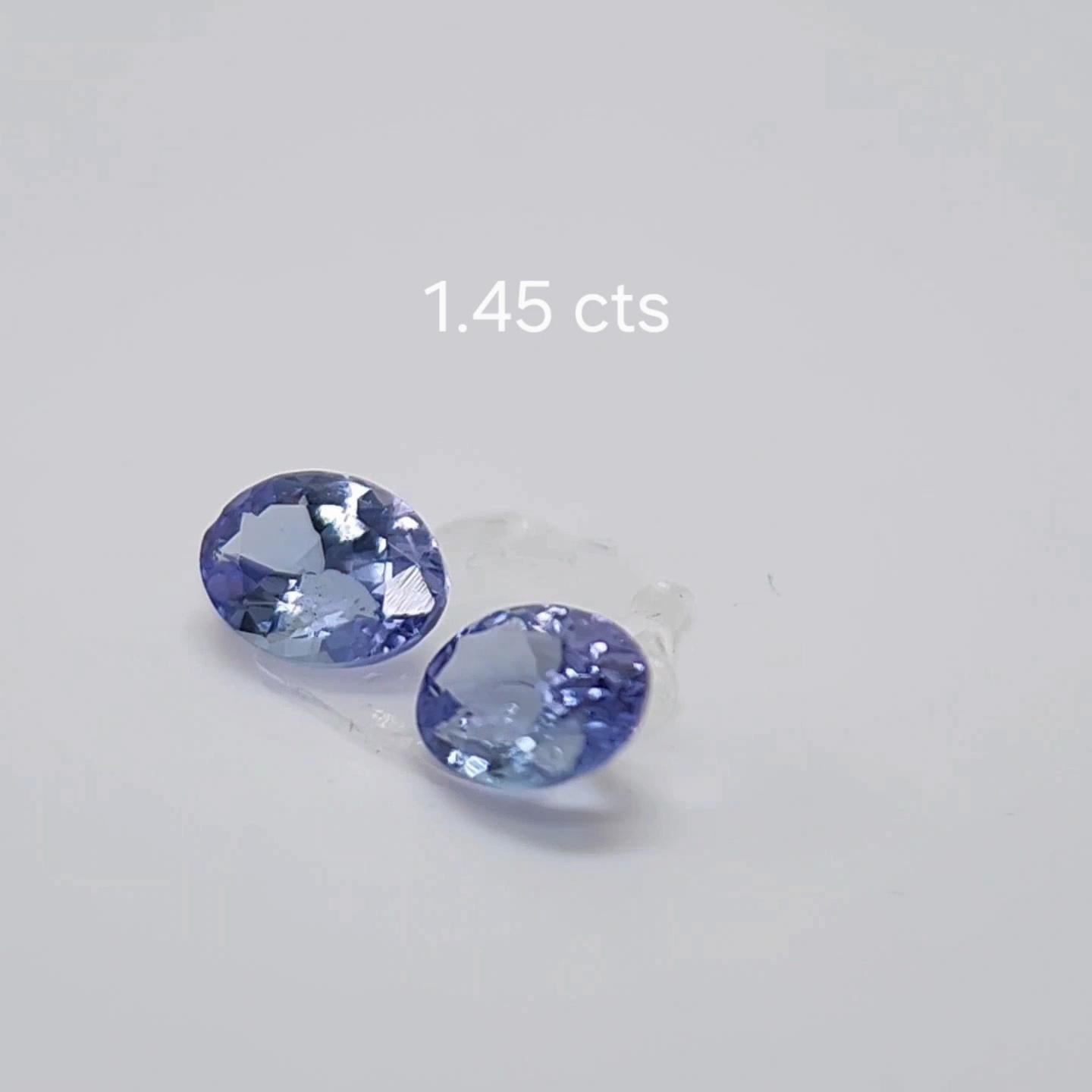 Farbwechsel Spinell PAAR 1,45 ct. im Angebot 2