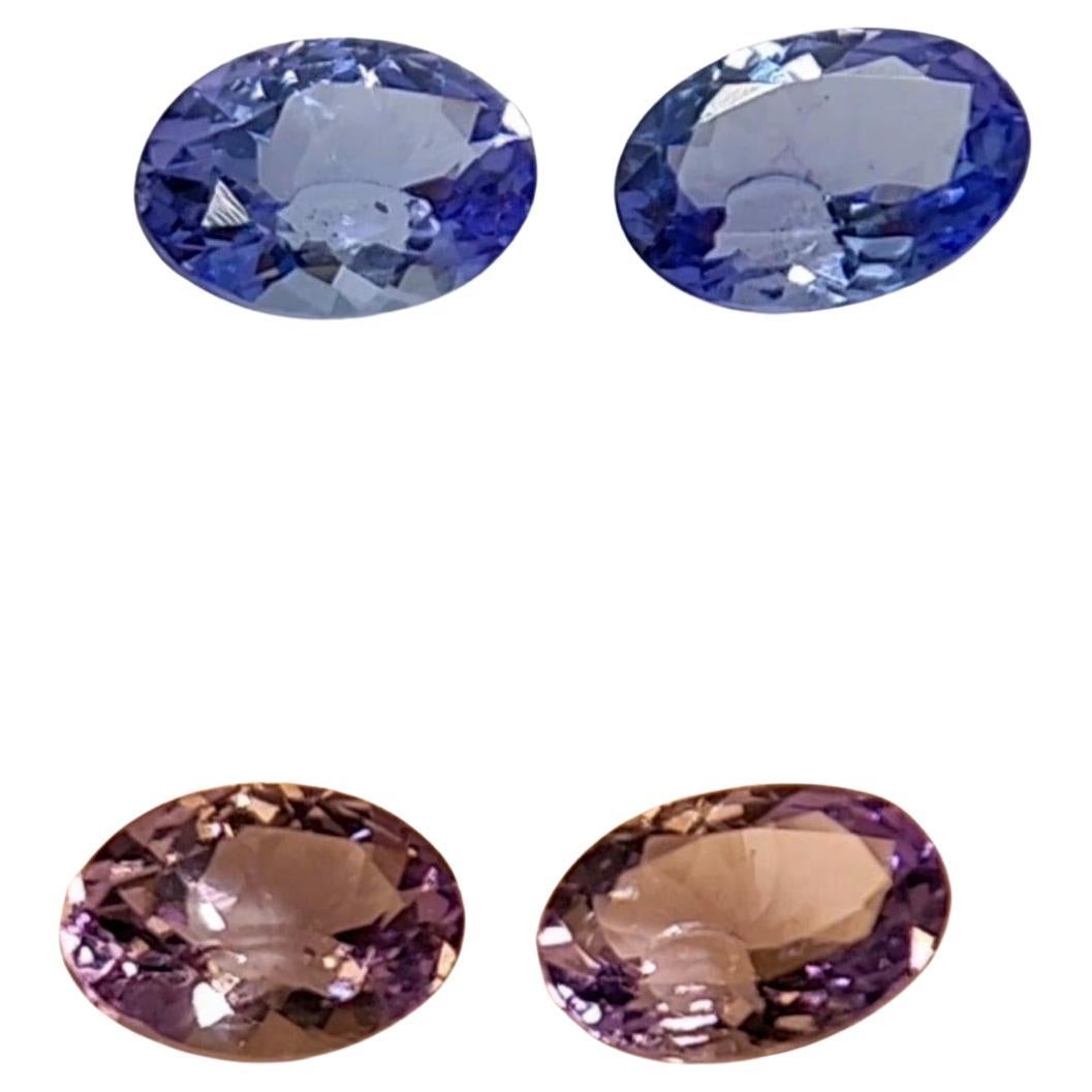 color change Spinel PAIR 1.45 cts.