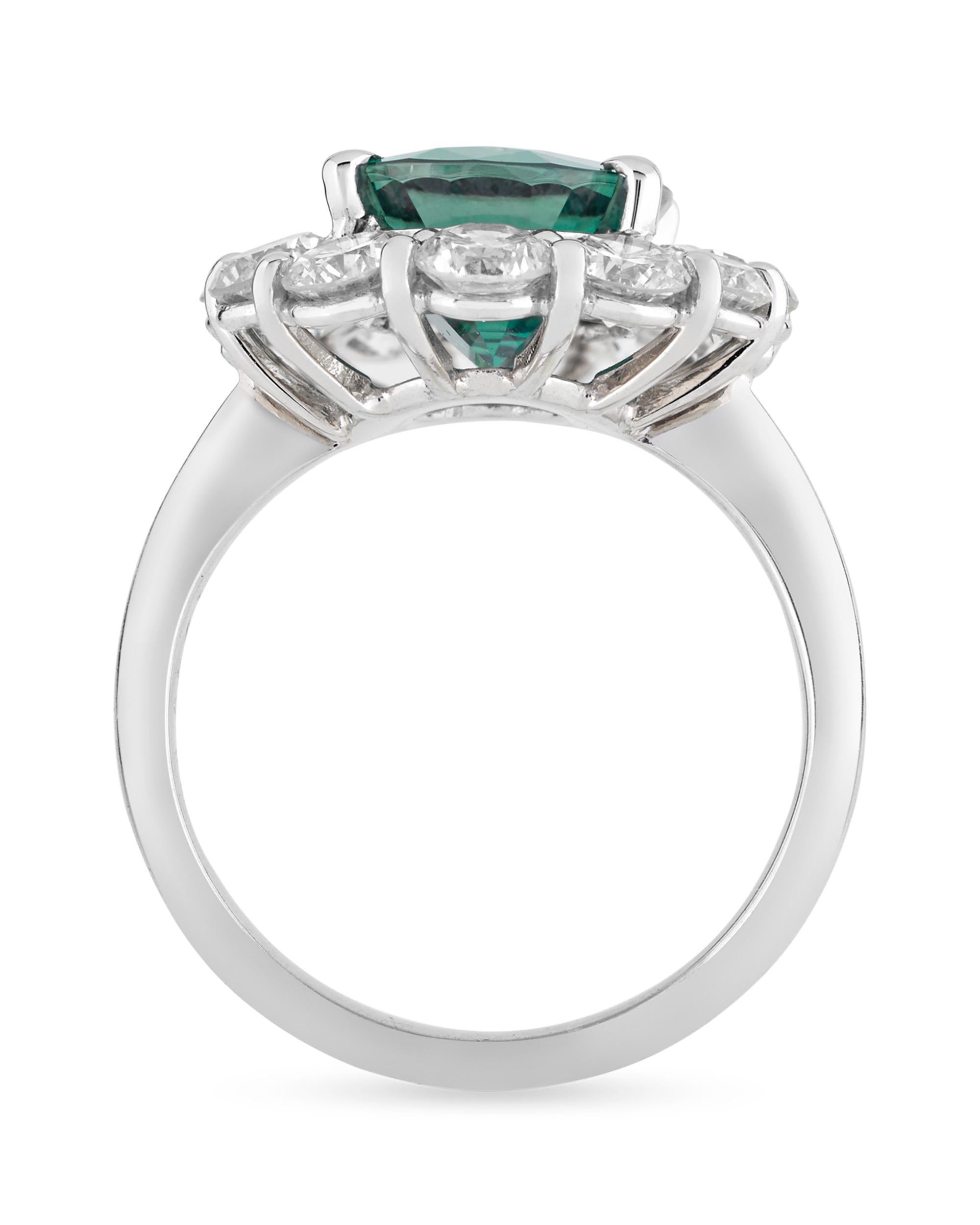 custom alexandrite engagement ring