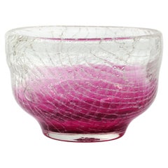 Color-Changing Glass-Bowl by Ikora, Germany, First Half of the 20th Century