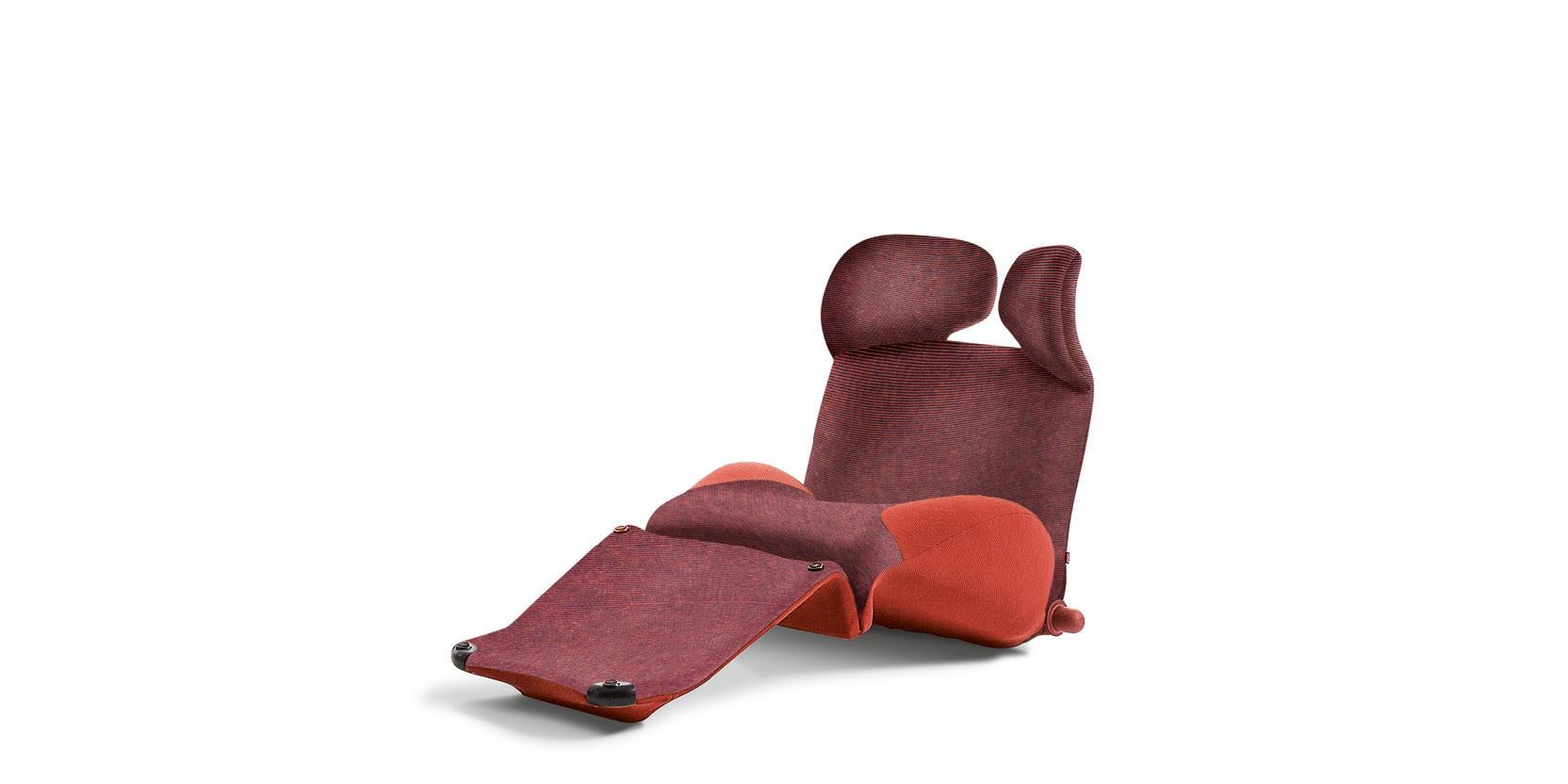 Color Combination Wink Armchair by Toshiyuki Kita for Cassina For Sale 1