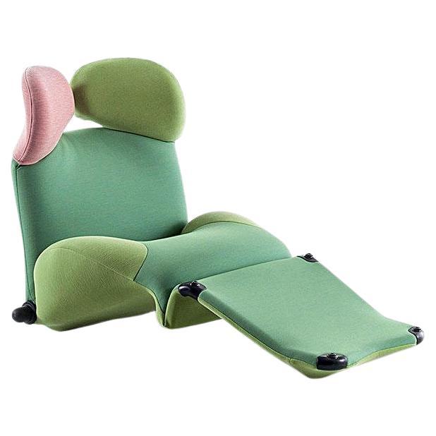 Fauteuil Wink combinant les couleurs de Toshiyuki Kita pour Cassina en vente