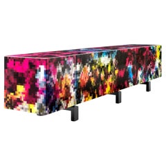  Color Dreams Cabinet 2M Long With Matte Lacquered Finish [4 drawers]