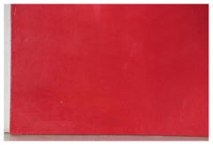 Peinture à l'huile couleur "Rojo #6" d'Elena Osterwalder