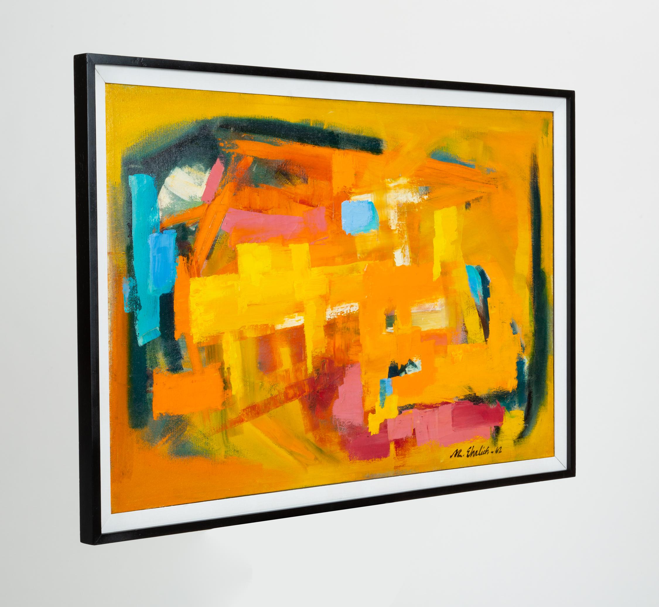 20th Century Millie Ehrlich Attributed Color Field Painting