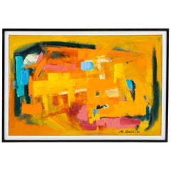 Millie Ehrlich Attributed Color Field Painting