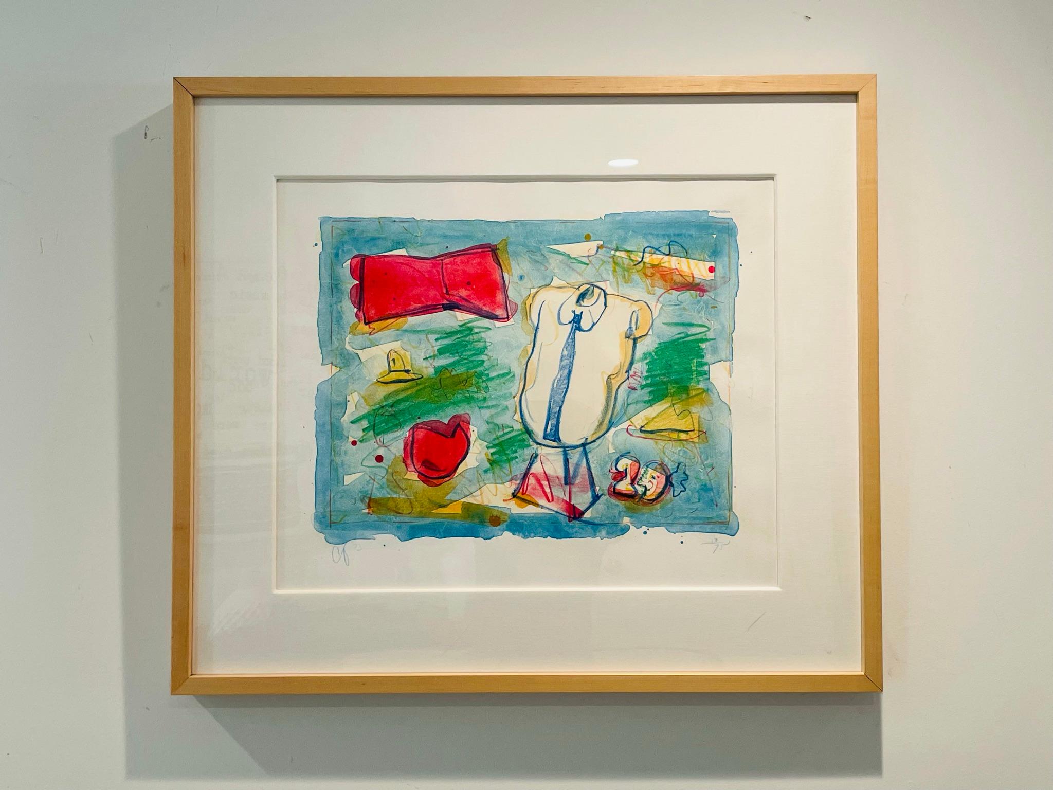 Claes Oldenburg (Swedish-American, B. 1929-) Color lithograph titled 