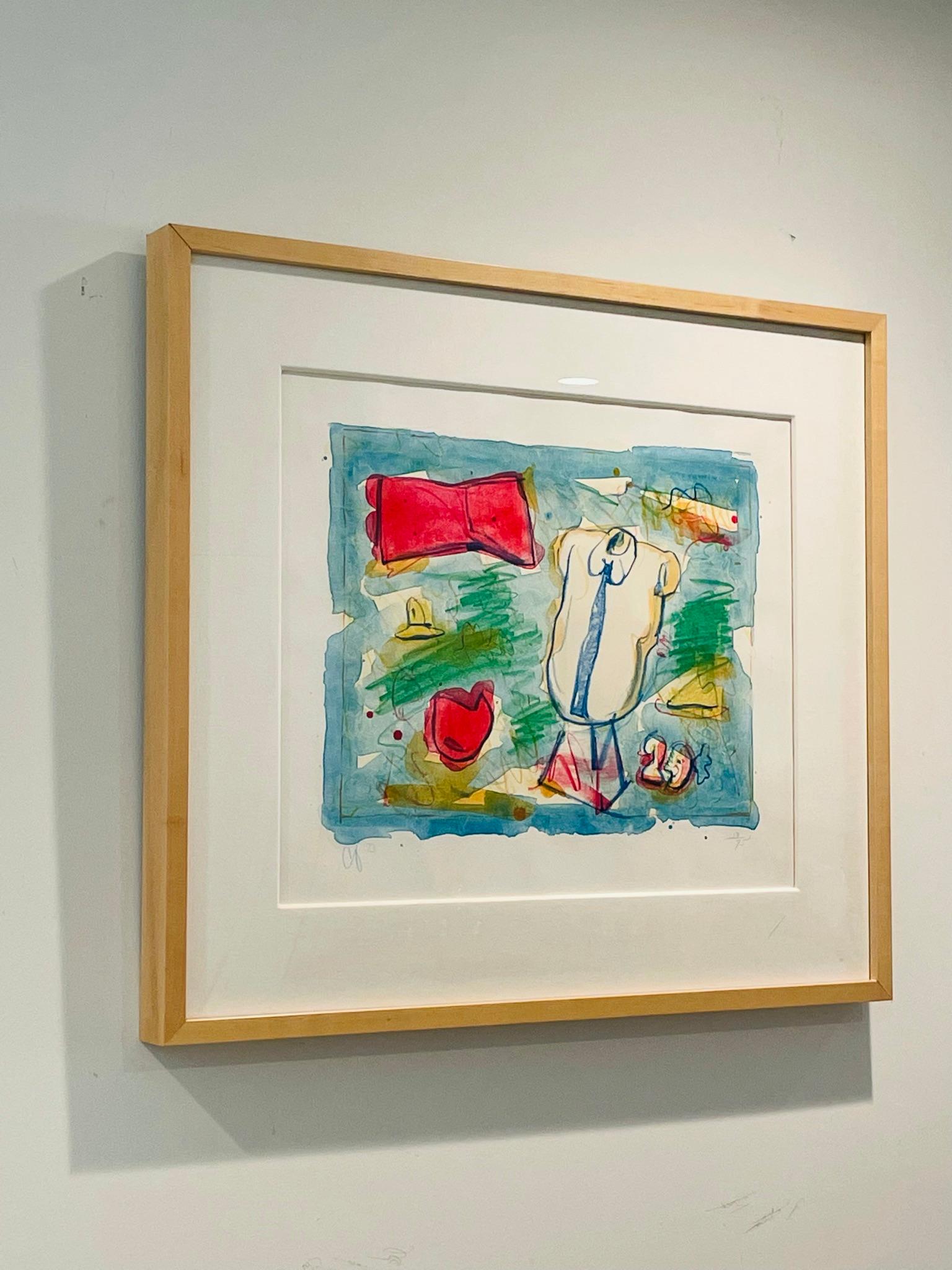 Modern Color Lithograph by Claes Oldenburg, ca 1973