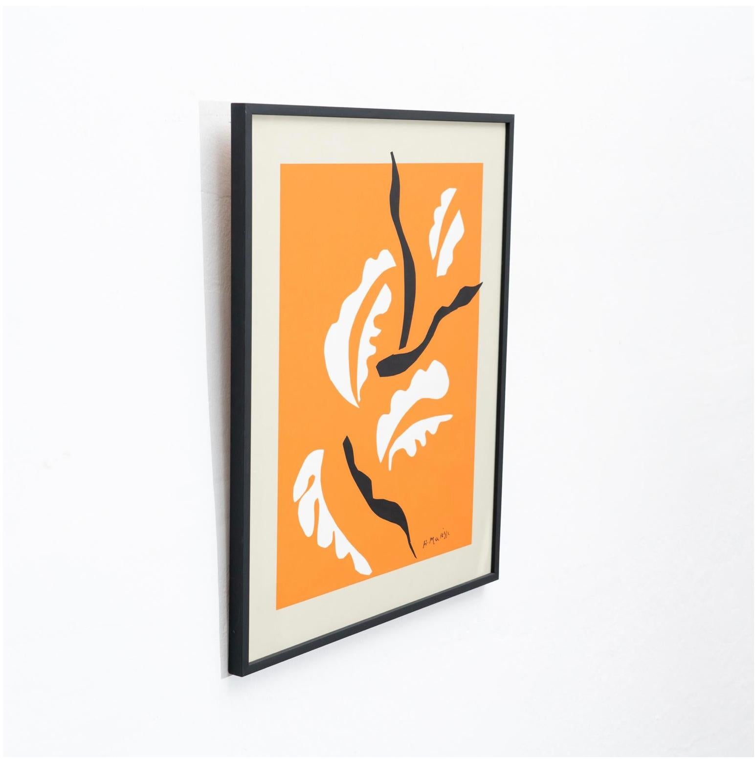 Color Lithograph by Henri Matisse – A Master of Color

This captivating color lithograph, created after the work of Henri Matisse, beautifully showcases the artist's exceptional mastery of color and form. Signed in the stone, this piece reflects