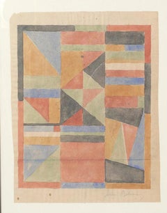 Lithographie en couleur de Sonia Delaunay