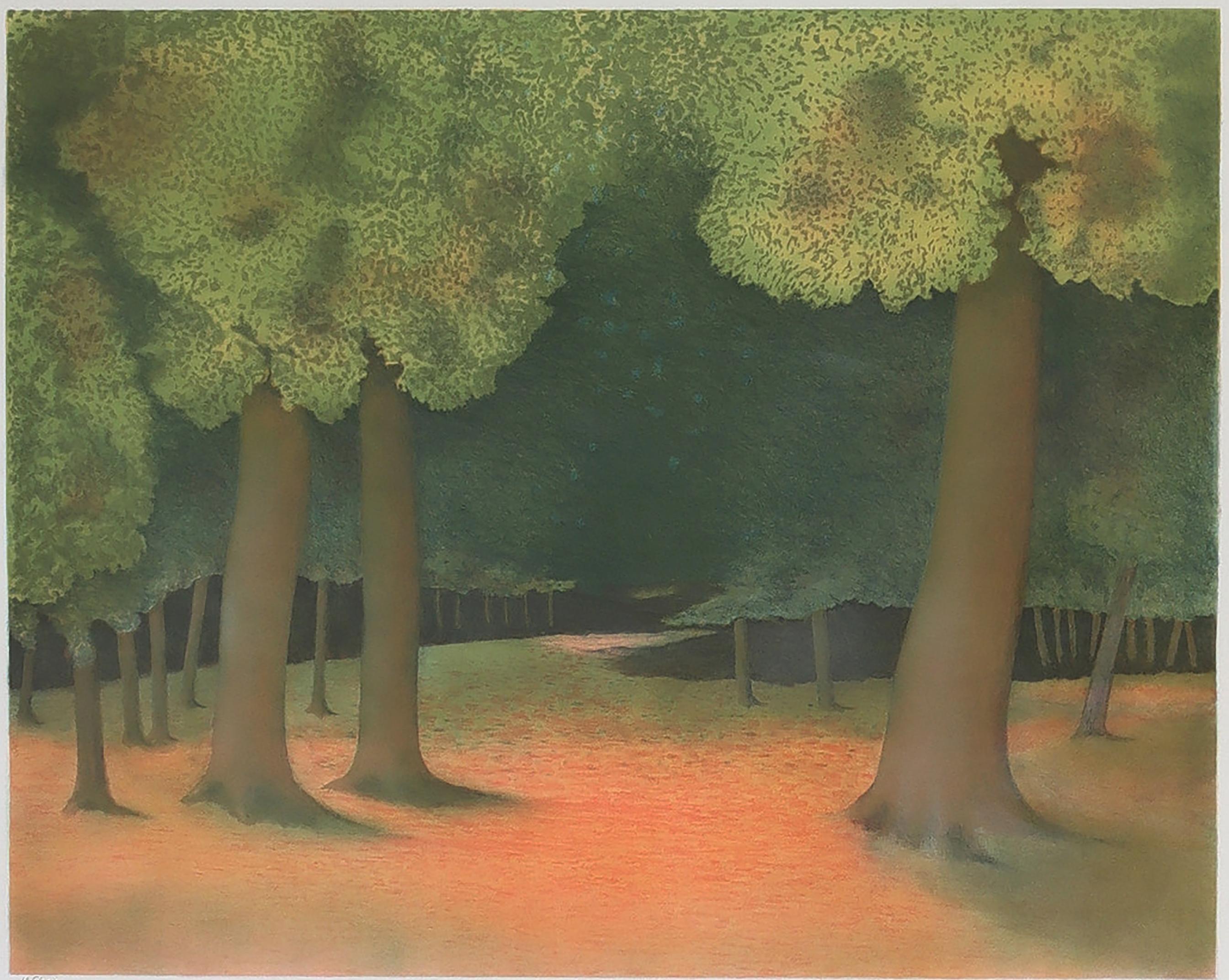 Farblithographie „Früchte“ von Nils Artur Nilsson (Ende des 20. Jahrhunderts) im Angebot