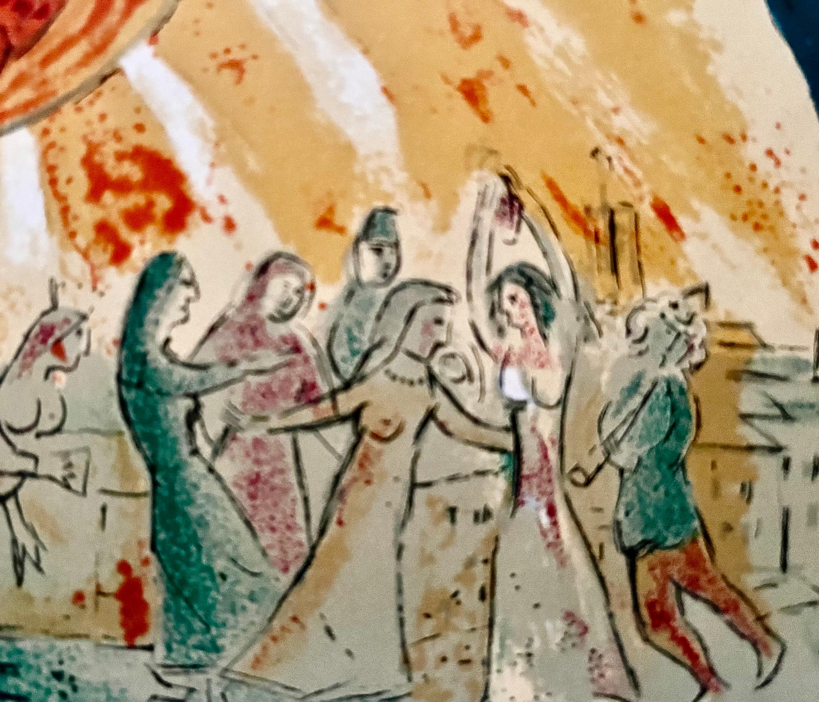 Color Lithograph of the 