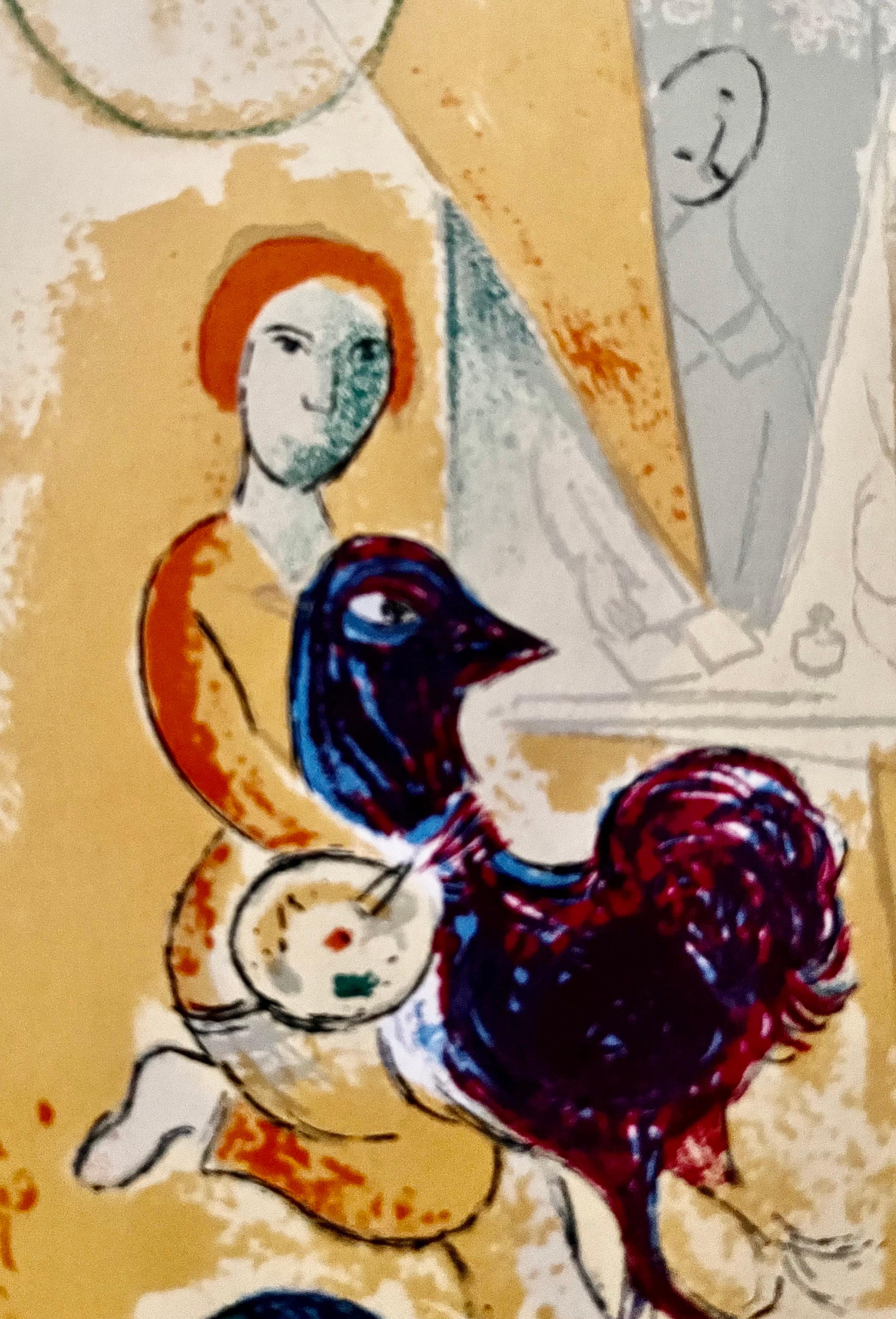 Paper Color Lithograph of the 